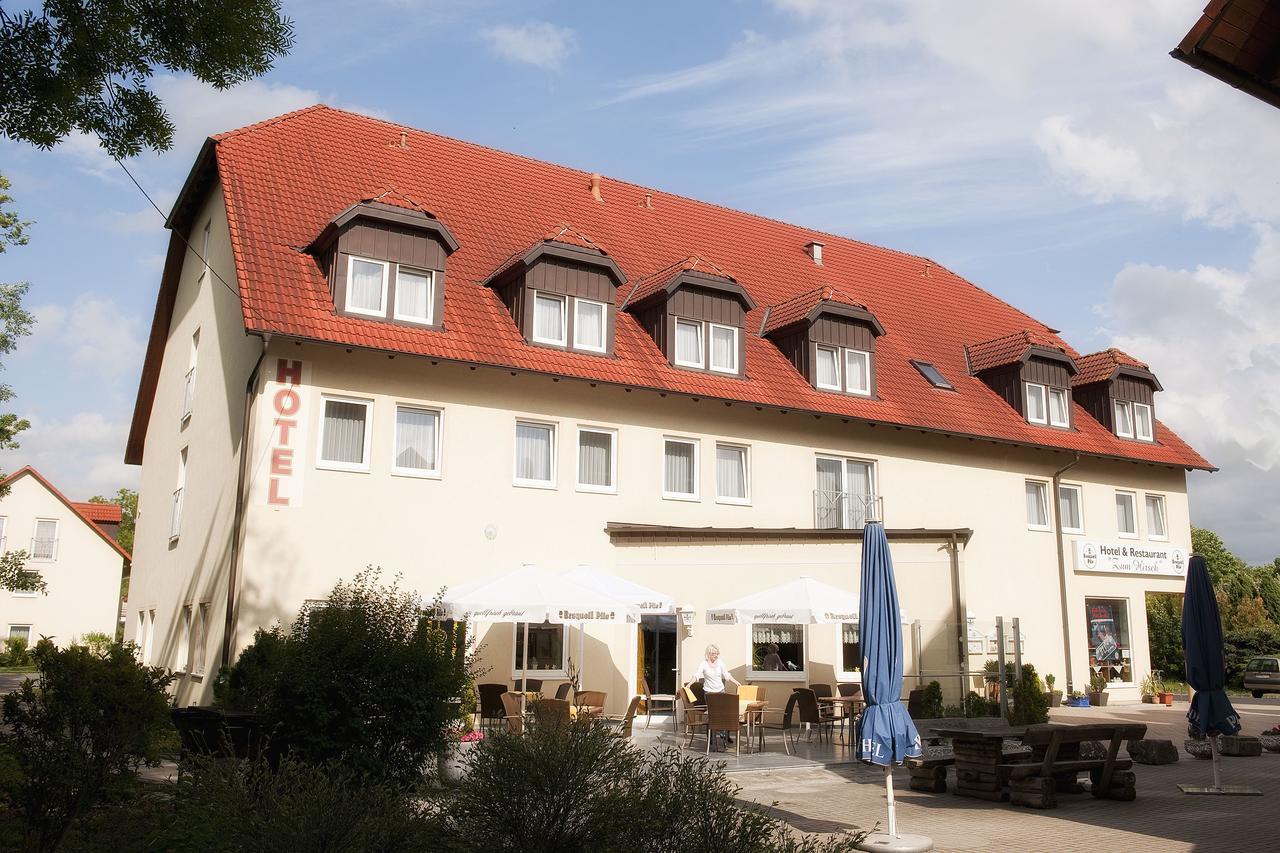 Hotel & Restaurant Zum Hirsch Romhild エクステリア 写真